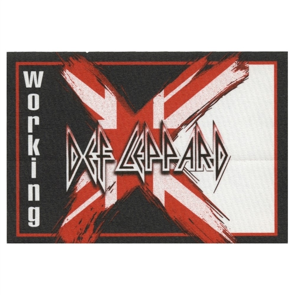 Def Leppard 2002 X concert tour Working Crew Backstage Pass