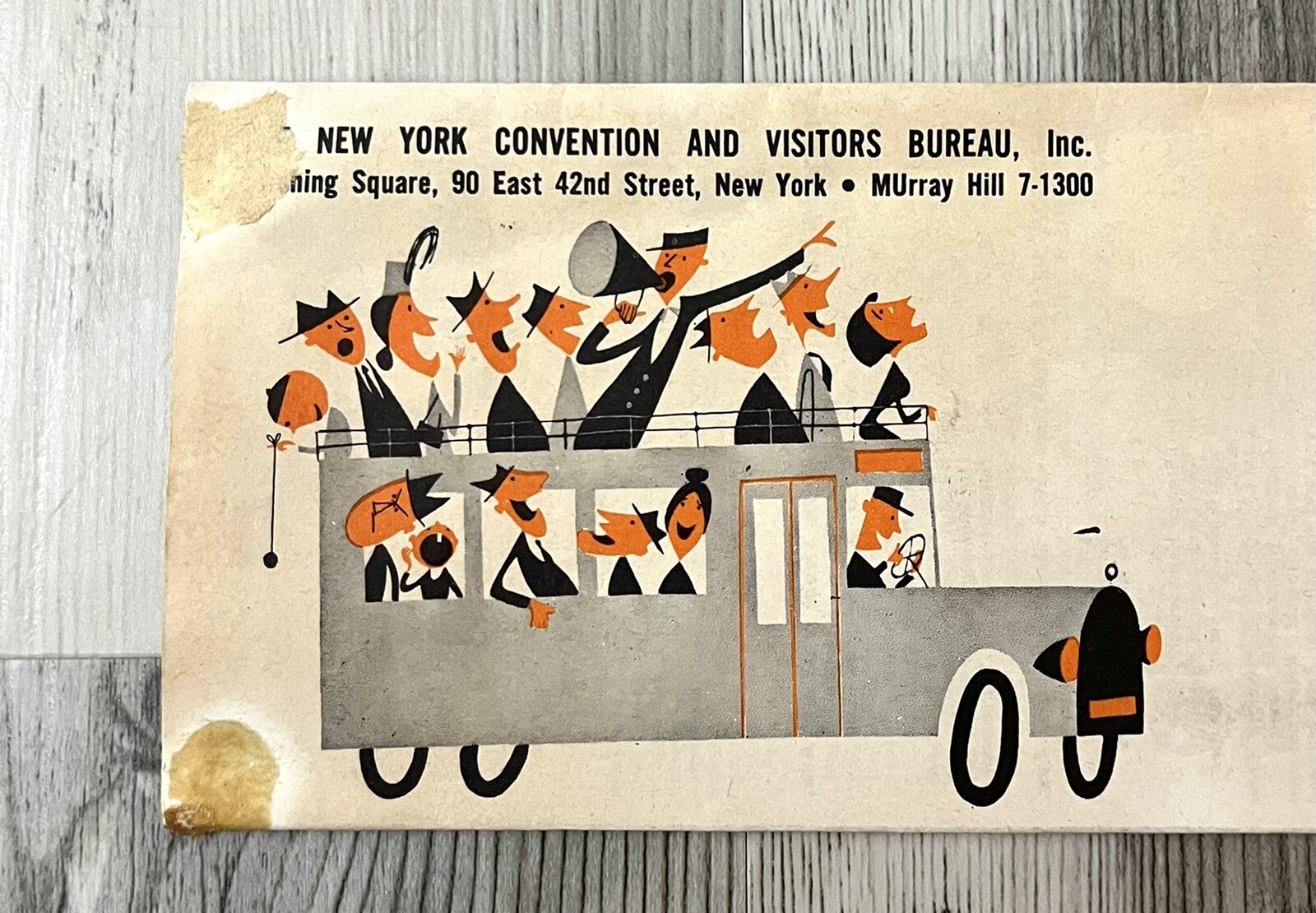 Vintage New York N.Y. Quarterly Calendar Of Events Spring 1961 Brochure Foldout