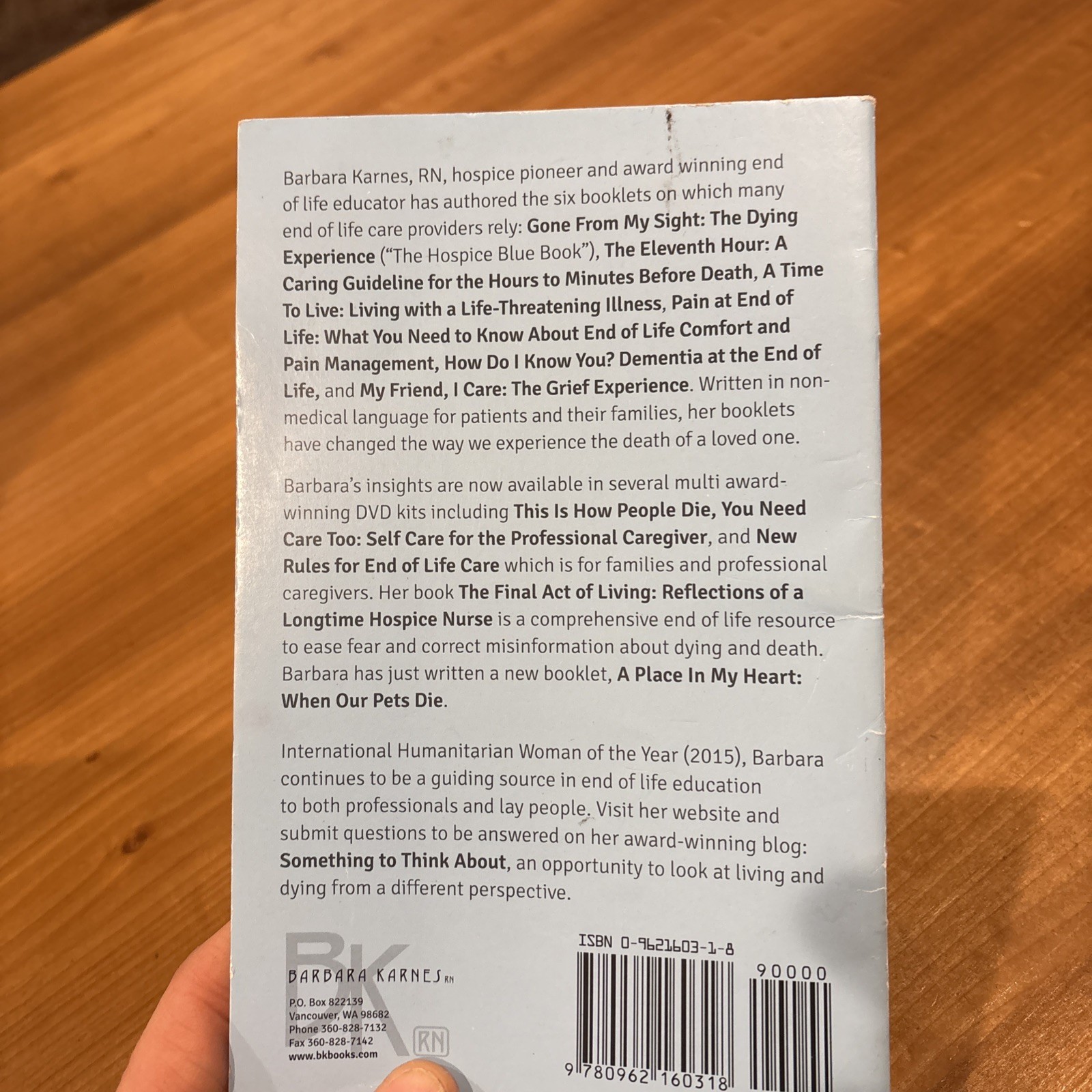 Gone from My Sight: The Dying Experience – Paperback Book Booklet P2