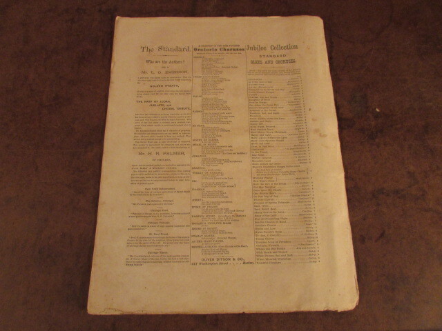 Antique sheet music 1800’s Silver Ripples East Pieces for Forte piano E Mack