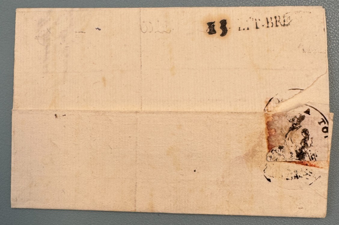 1811 Letter From CIVITAVECCHIA (Department Of Conquered TIBRE) 116 SUP