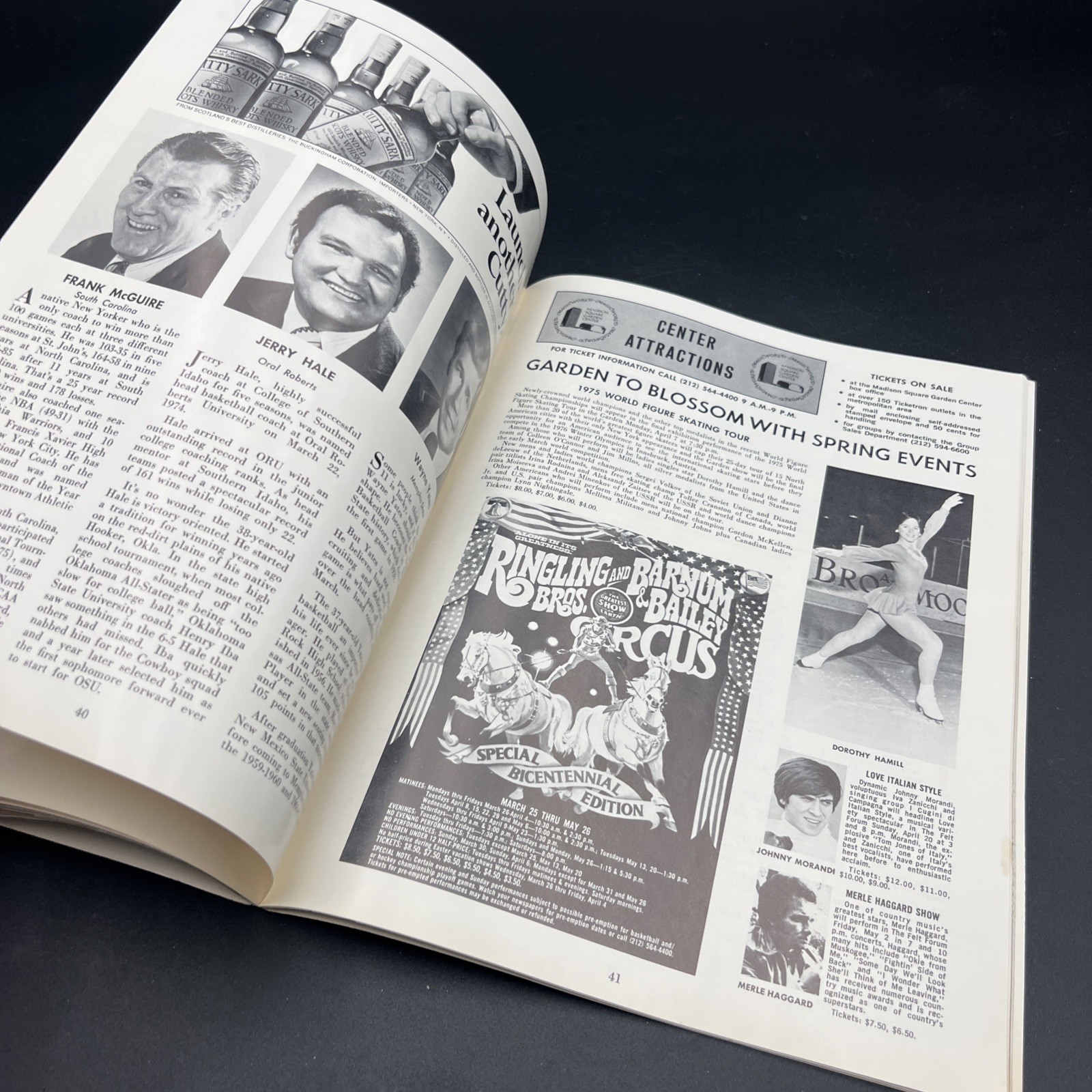 1975 NIT 38th Annual Basketball Tournament Program