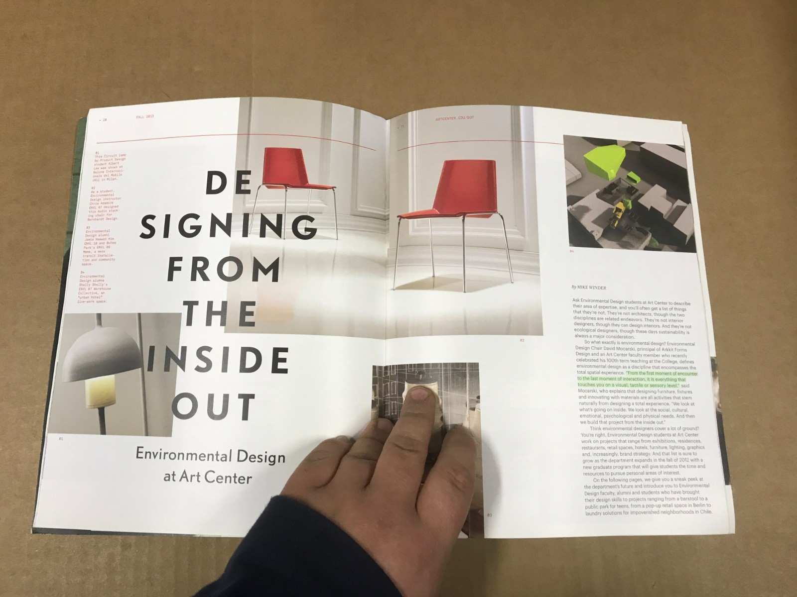 DOT – Art Center College Of Design – Fall 2011