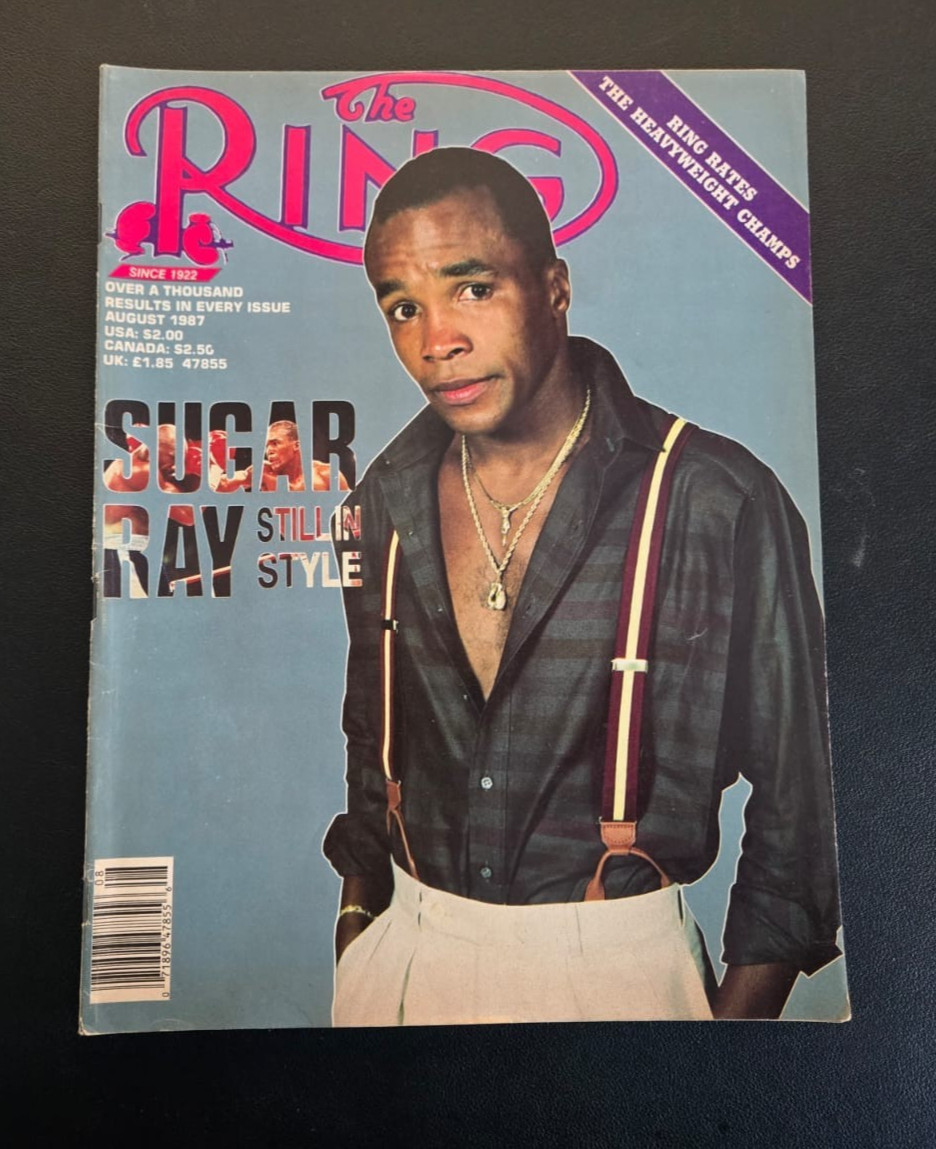 1980s THE RING Boxing Magazine Lot – Vintage Champion & International Boxing