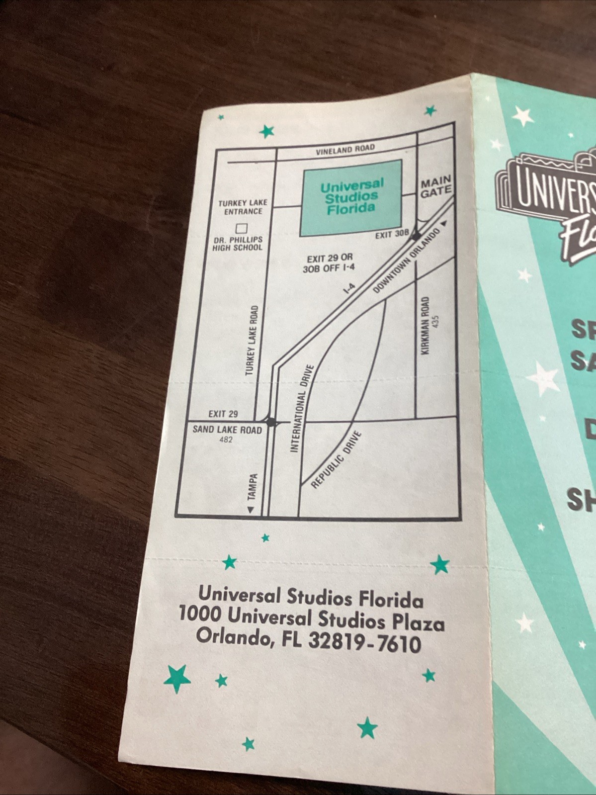 Universal Studios Coupon Book 1991 Early Discounts Rare