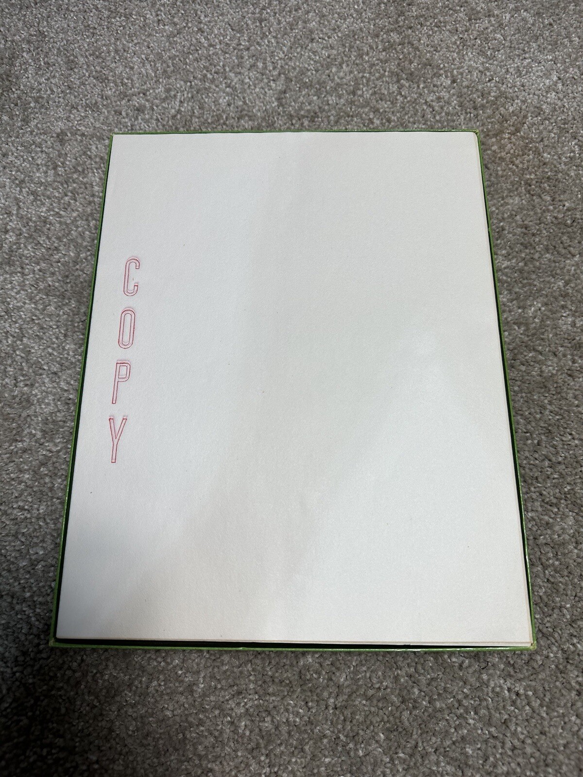 20 Sheets of UNUSED Vintage 8 1/2″ x 11″ Onion Skin Stationary Paper “Copy”