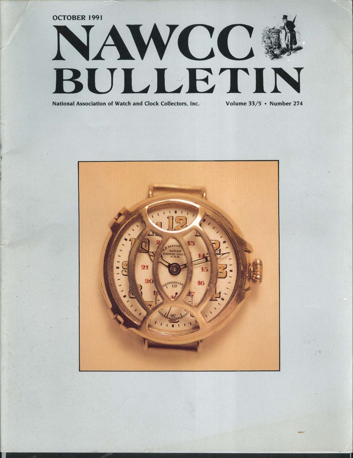 NAWCC Bulletin #274 New Haven Watch S T J Byam Kroeger Clocks 10 1991