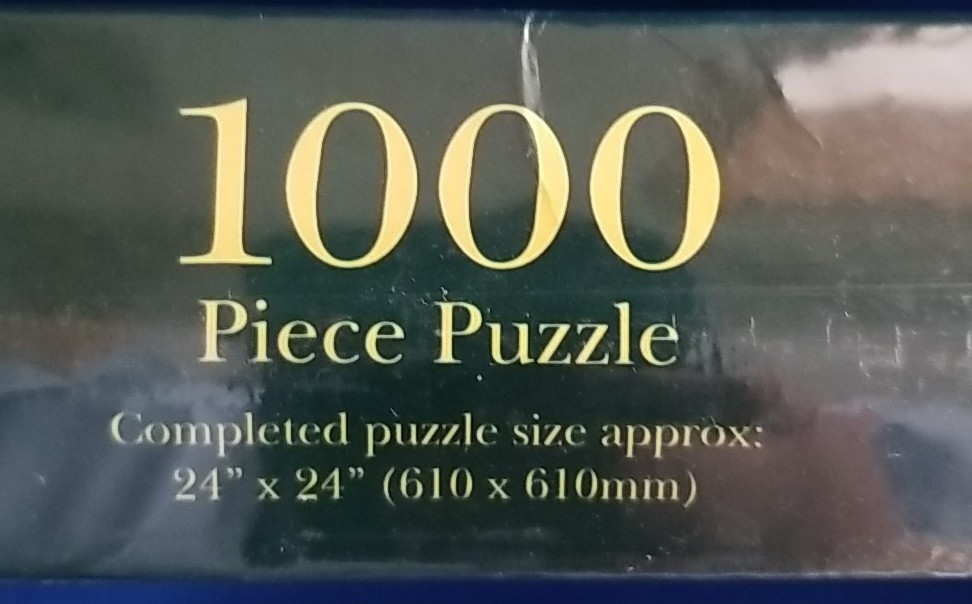 NEW ANTIQUE: Flower Paintings By Marianne North. A 1996 Puzzle with 1000 Pieces.