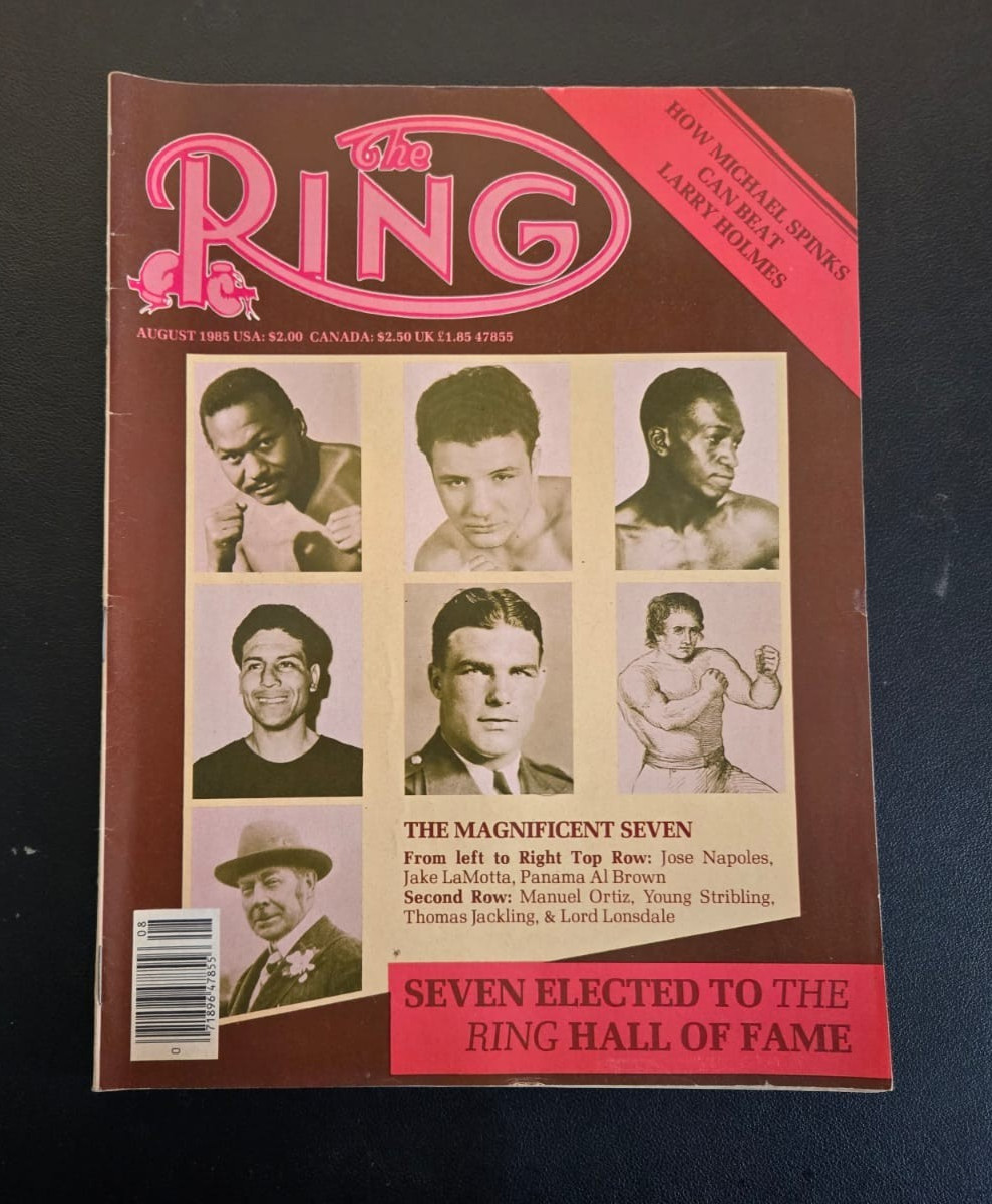 1980s THE RING Boxing Magazine Lot – Vintage Champion & International Boxing