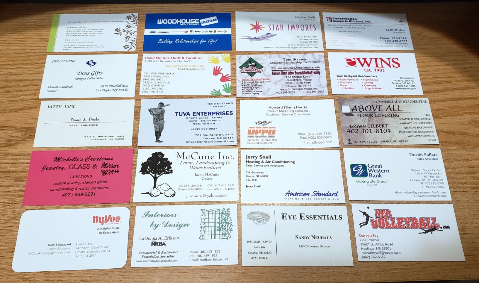 🔥 LOT of 100 MISC. Related BUSINESS CARDS for BUSINESS CARD COLLECTION L5
