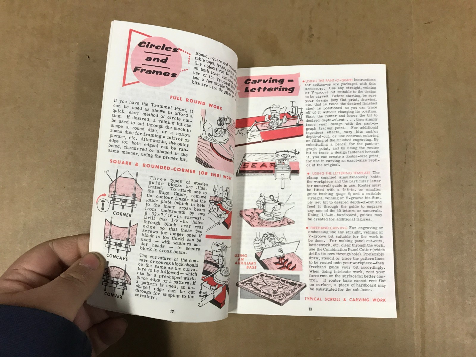 Vintage Sears Craftsman – How To Do More With Your Power Router Booklet