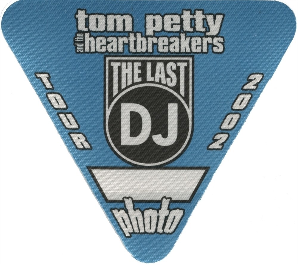 Tom Petty & the Heartbreakers 2002 The Last DJ concert tour Photo Backstage Pass
