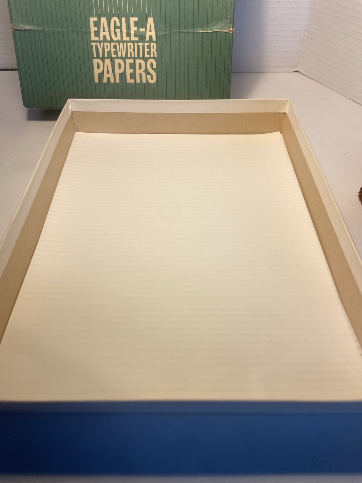 Eagle A Typewriter Paper Trojan Onion Skin F409C 8.5 x 11” -SET 68 Sheets W/ BOX