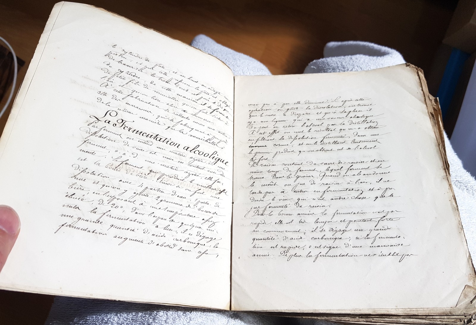 Important 19th Century Physics Chemistry Manuscript Set, Many Diagrams