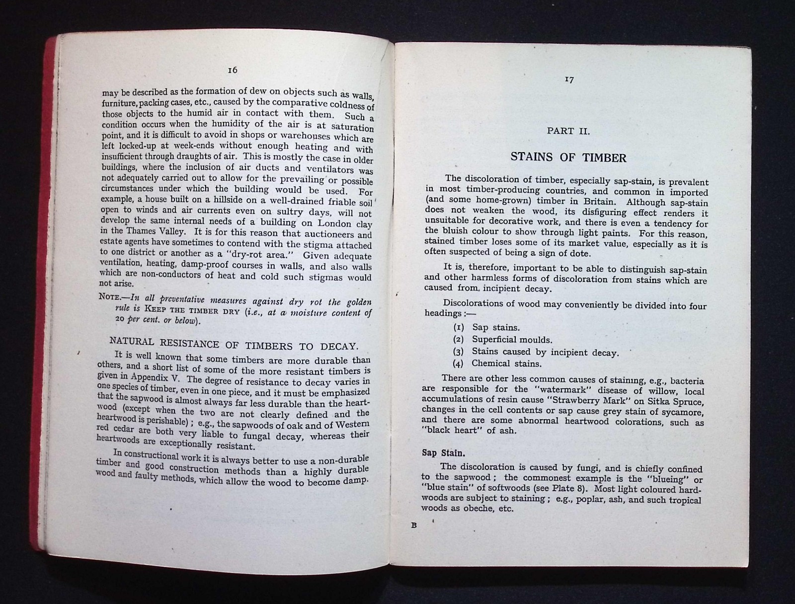 Timber Pests: Their Origin, Prevention & Cure by Timber Development Assoc., 1949