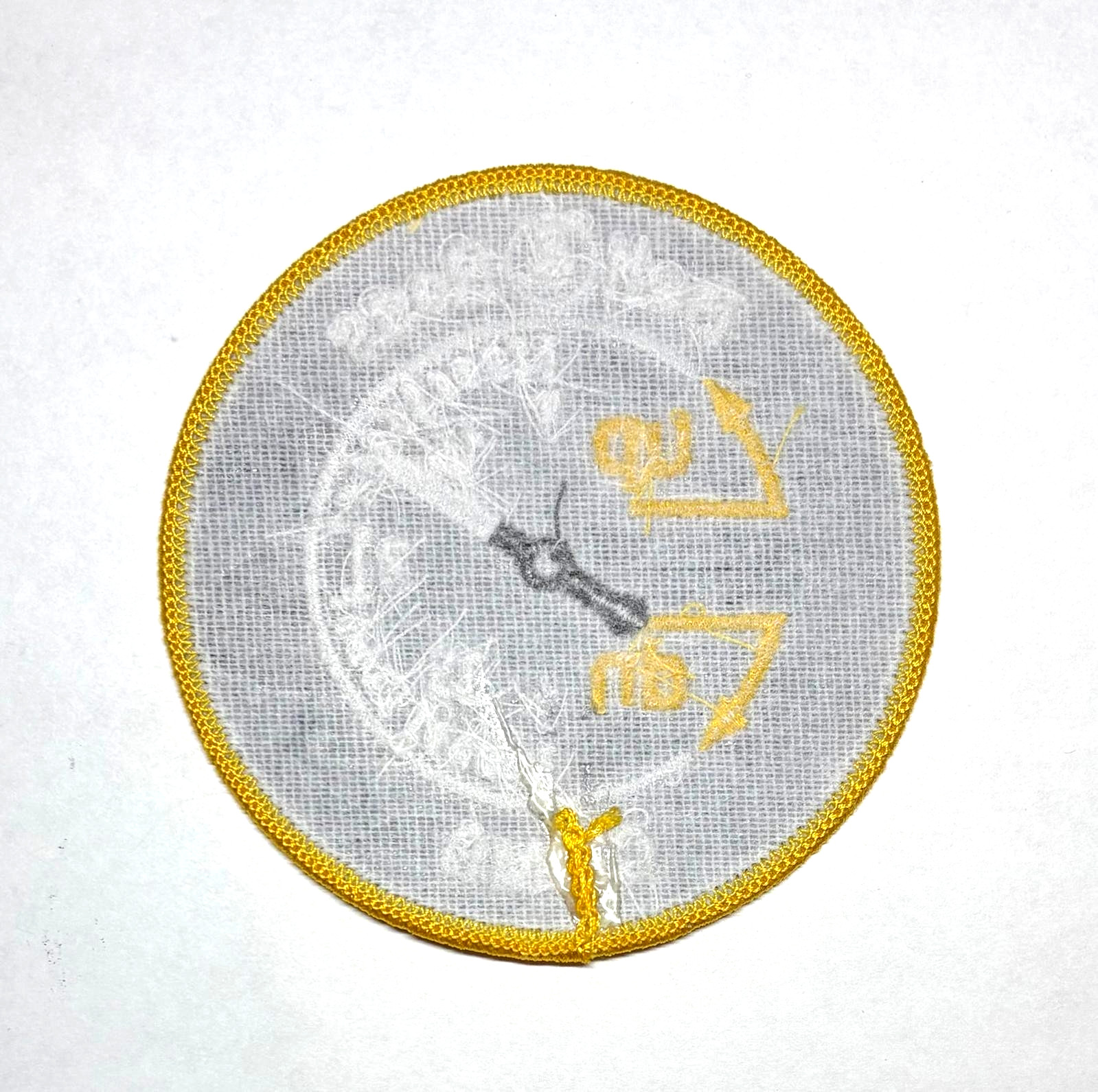 Bell & Ross Flight Instruments Climb Black/Yellow Patch OEM Authentic Aviation