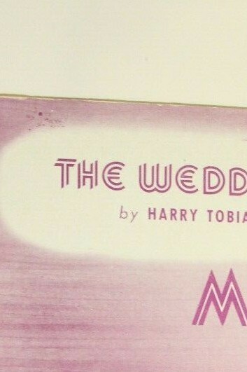 Vintage Wedding Of the Birds Sheet Music 1930