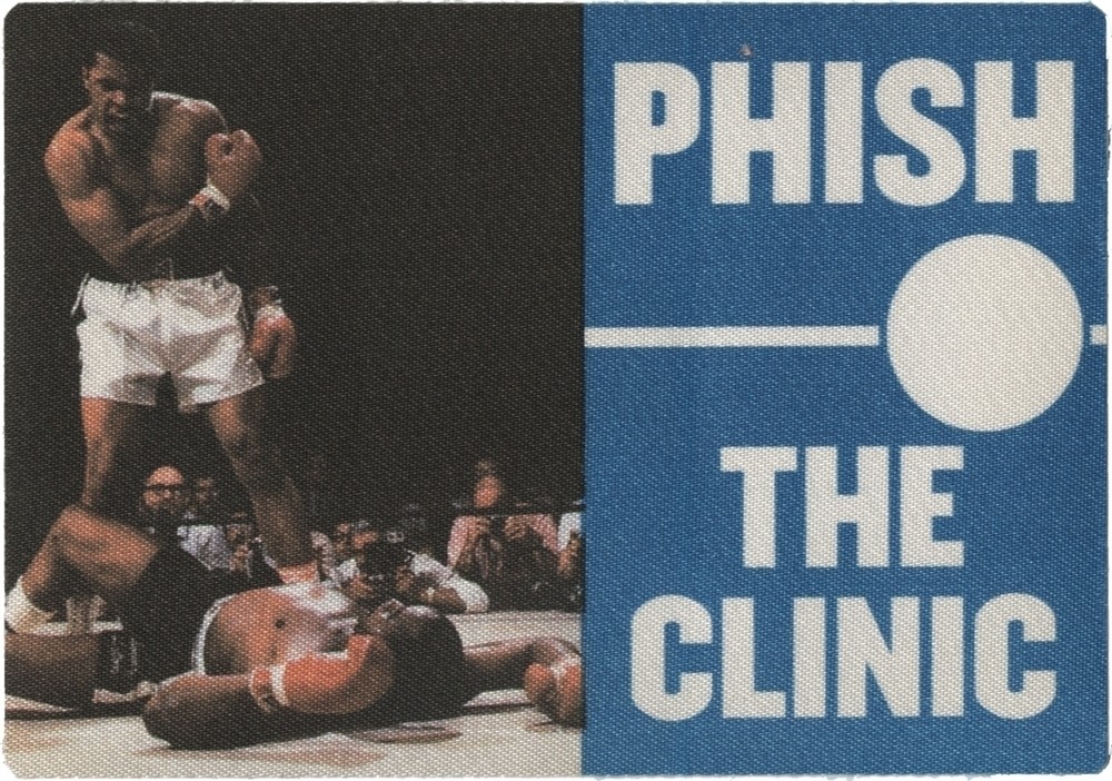 Phish 1999 The Siket Disc concert tour Muhammad Ali The Clinic Backstage Pass