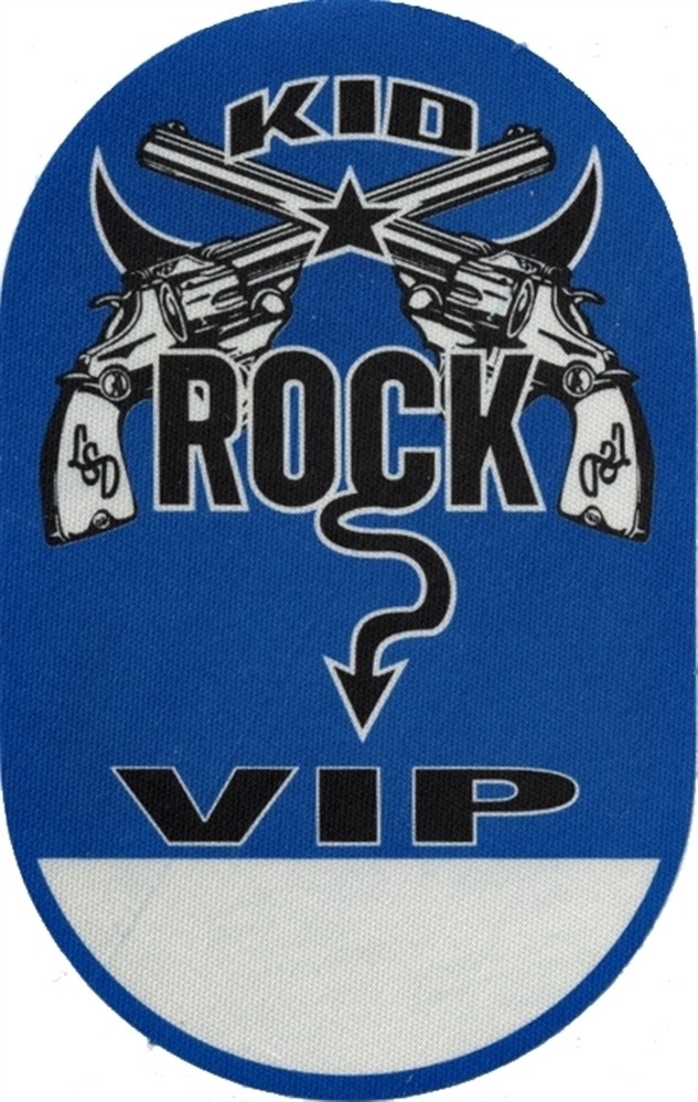 Kid Rock 1999 Devil Without a Cause concert tour VIP Backstage Pass
