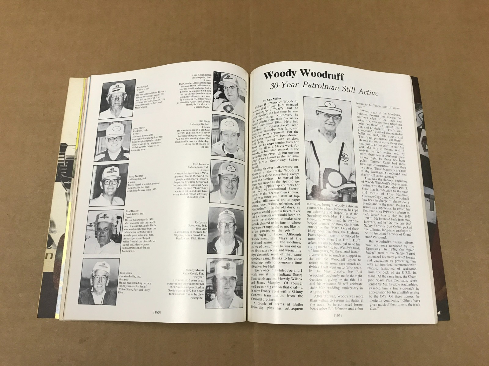 Vintage Indianapolis 500 Racing Yearbook