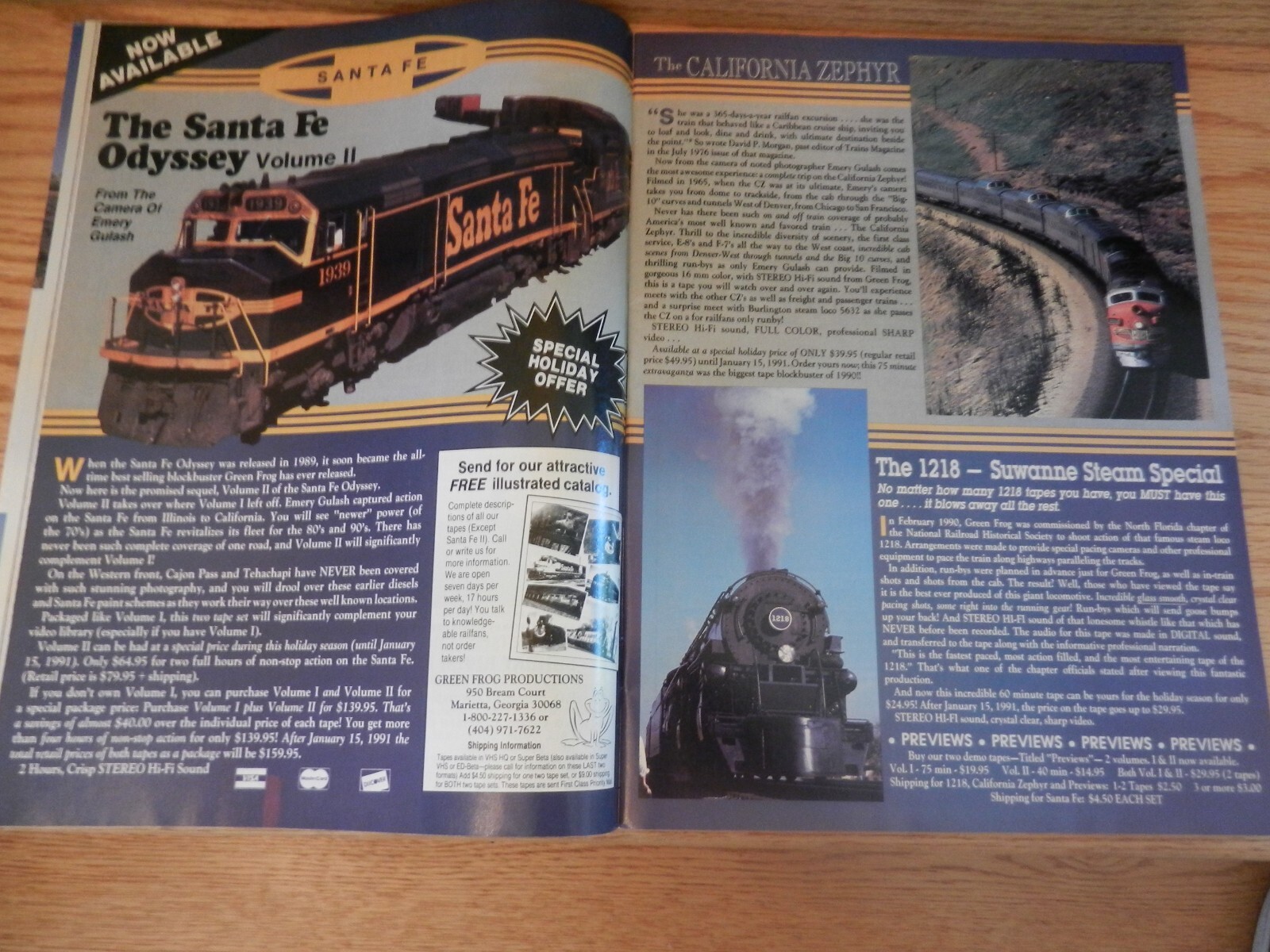 Railfan and Railroad January, 1991 Vol 10 No. 1