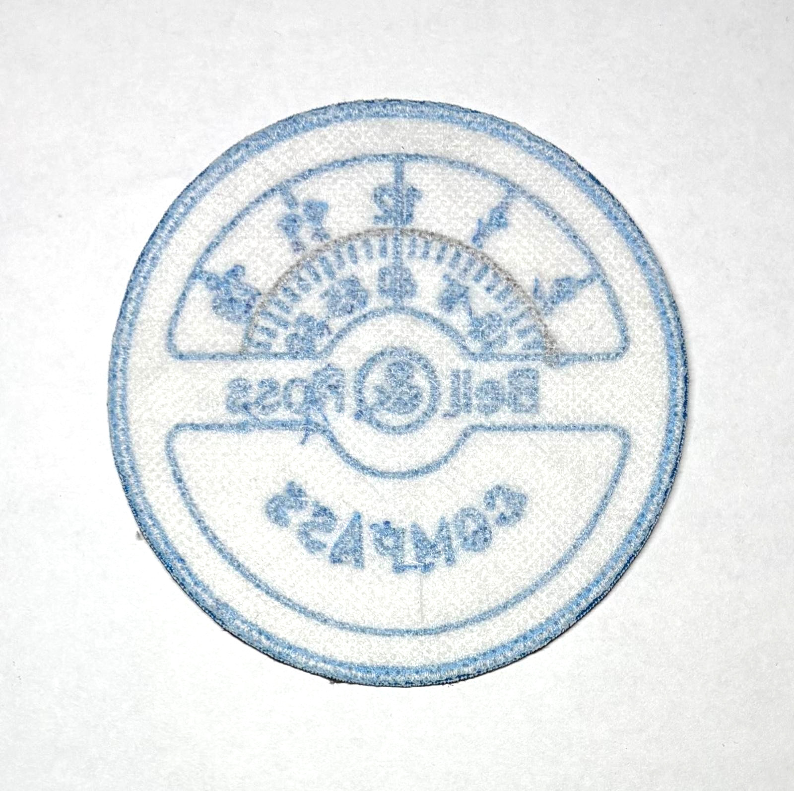 Bell & Ross Compass Blue/Black Patch OEM Authentic Military Style
