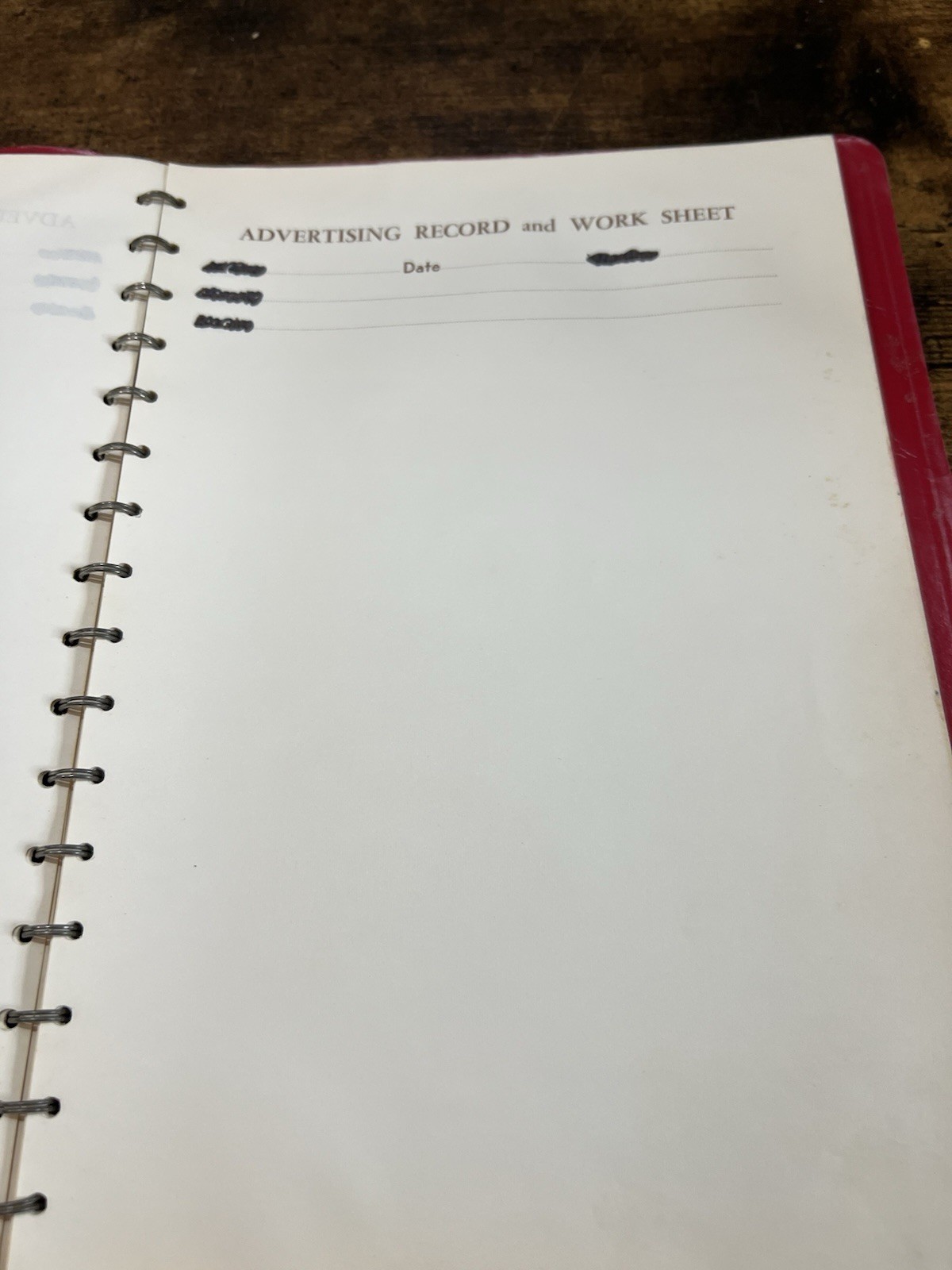 1972 Executive Planning Manual Prince Frederick Reporter Advertising Record