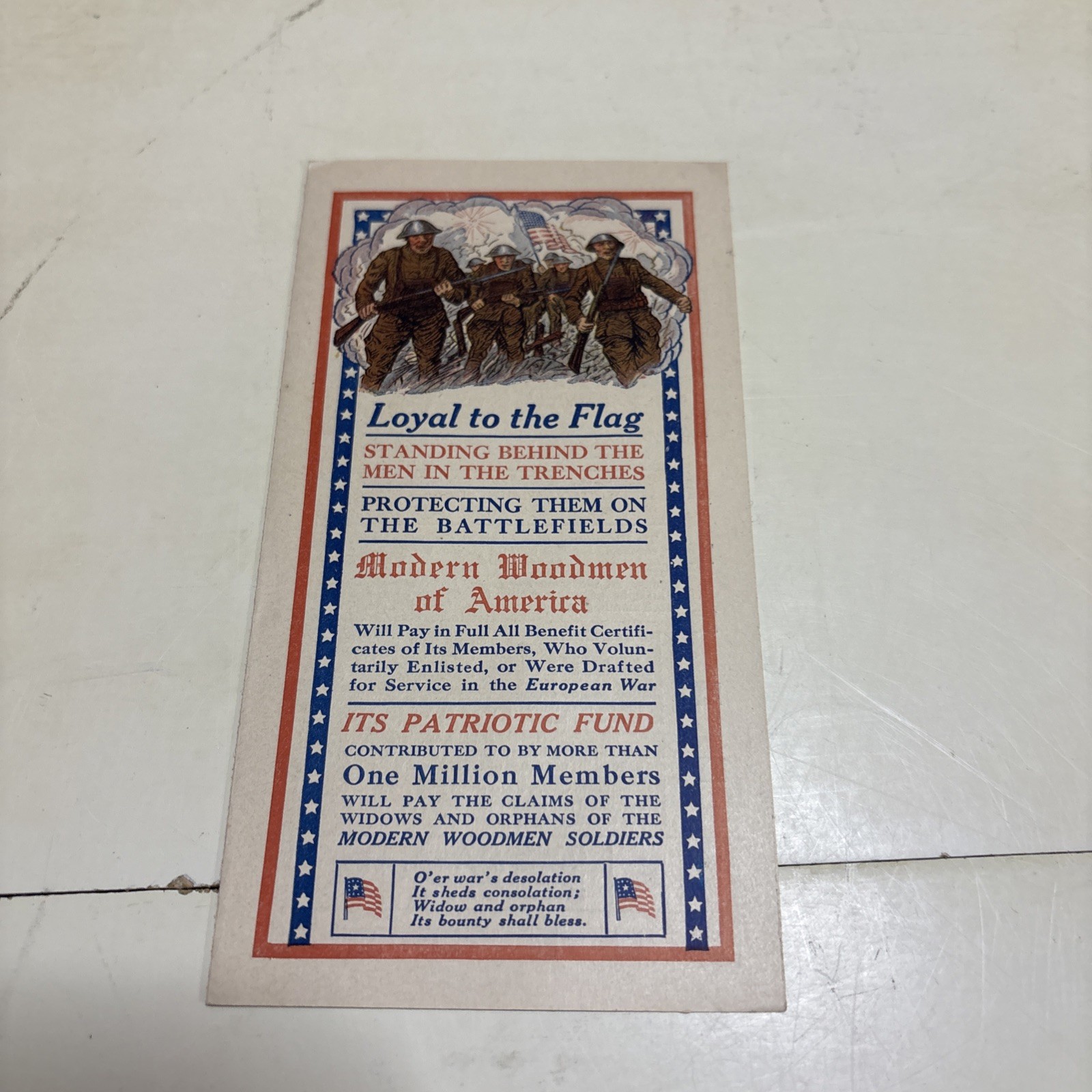 Lot of 6 Vintage Modern Woodmen of America Pamphlets Early 1900’s