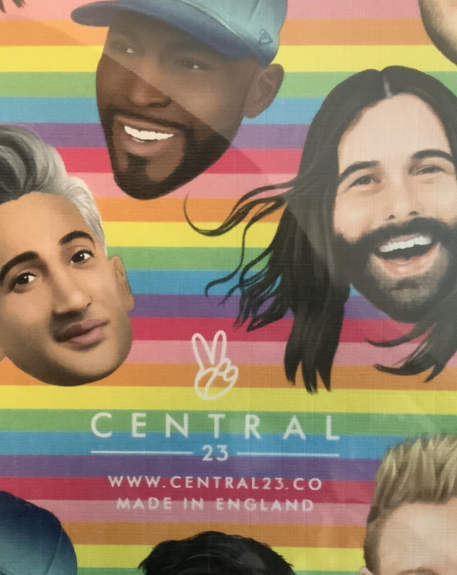 Queer Eye ‘STAY FAB’ Lined Notebook By Central 23 NEW