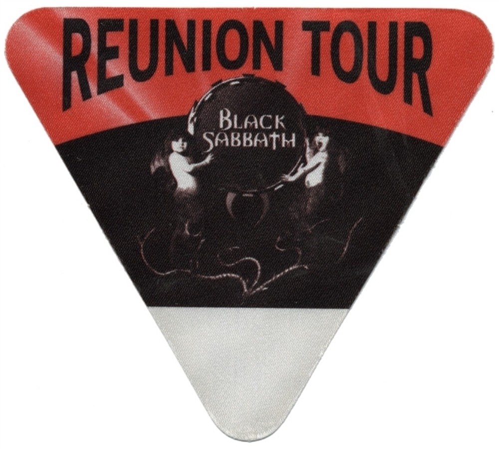 Black Sabbath 1999 Reunion concert tour Working Crew Backstage Pass
