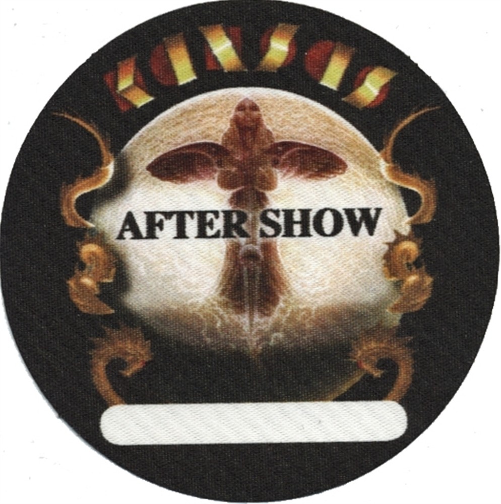 Kansas 2008 concert tour After Show Backstage Pass