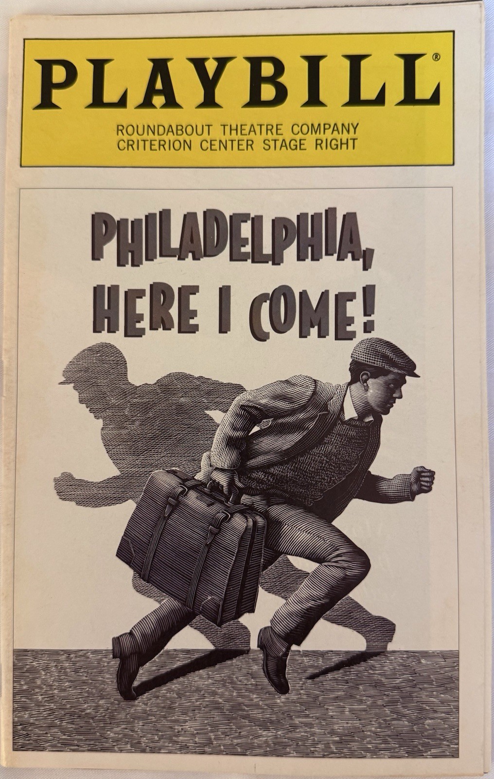 Philadelphia, Here I Come – Broadway Playbill – Oct 1994 – Robert Sean Leonard