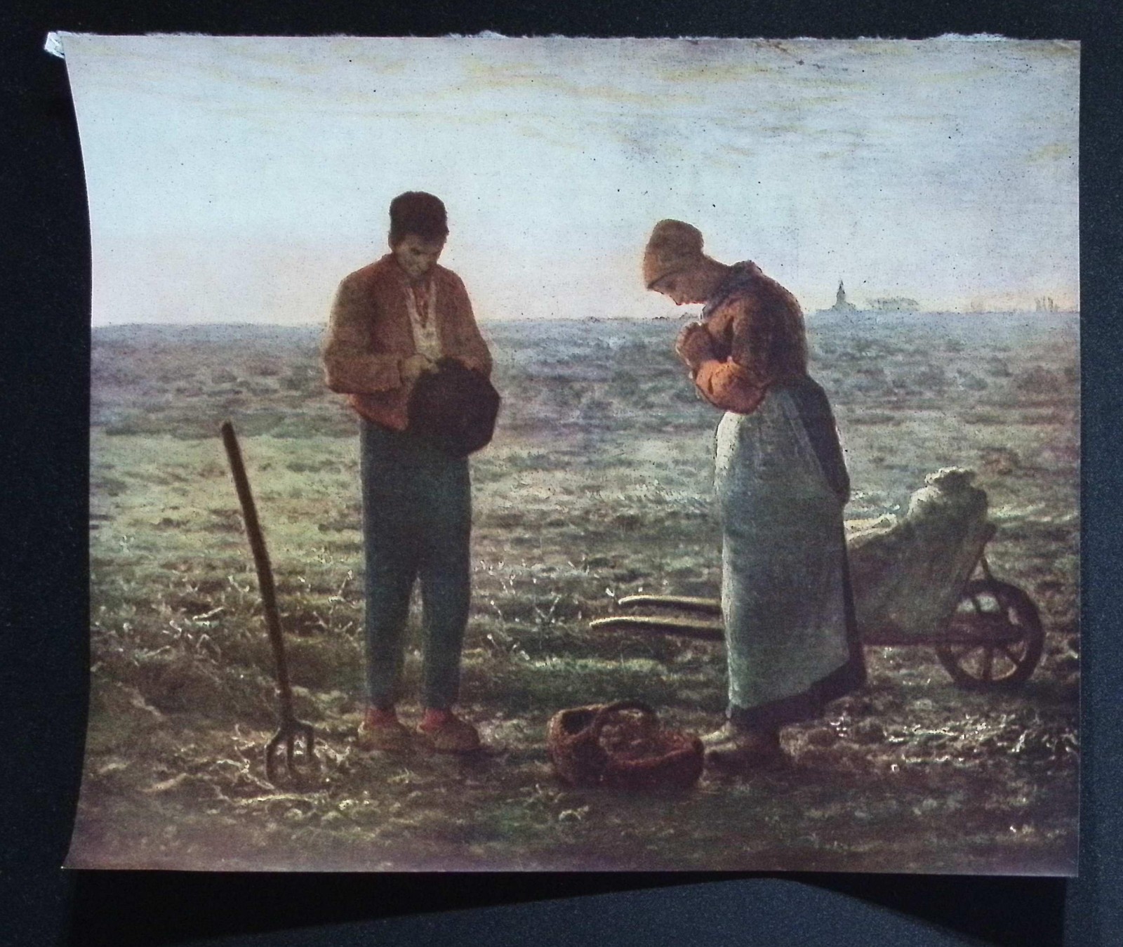 The Angelus – Millet – Louvre French School Vintage Print