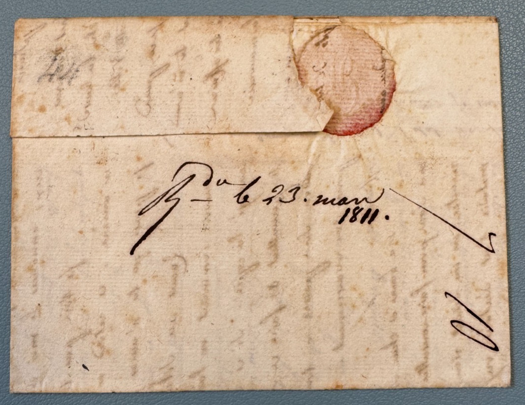Letter From FLORENCE (Conquered Department Of the Arno) For Aix / 1811