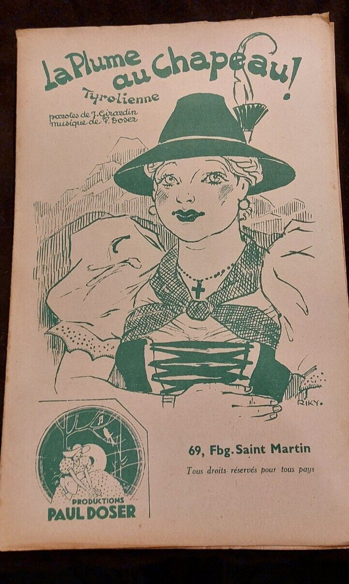 Partition La Plume Au Chapeau! Tyrolienne Doser Sheet Music