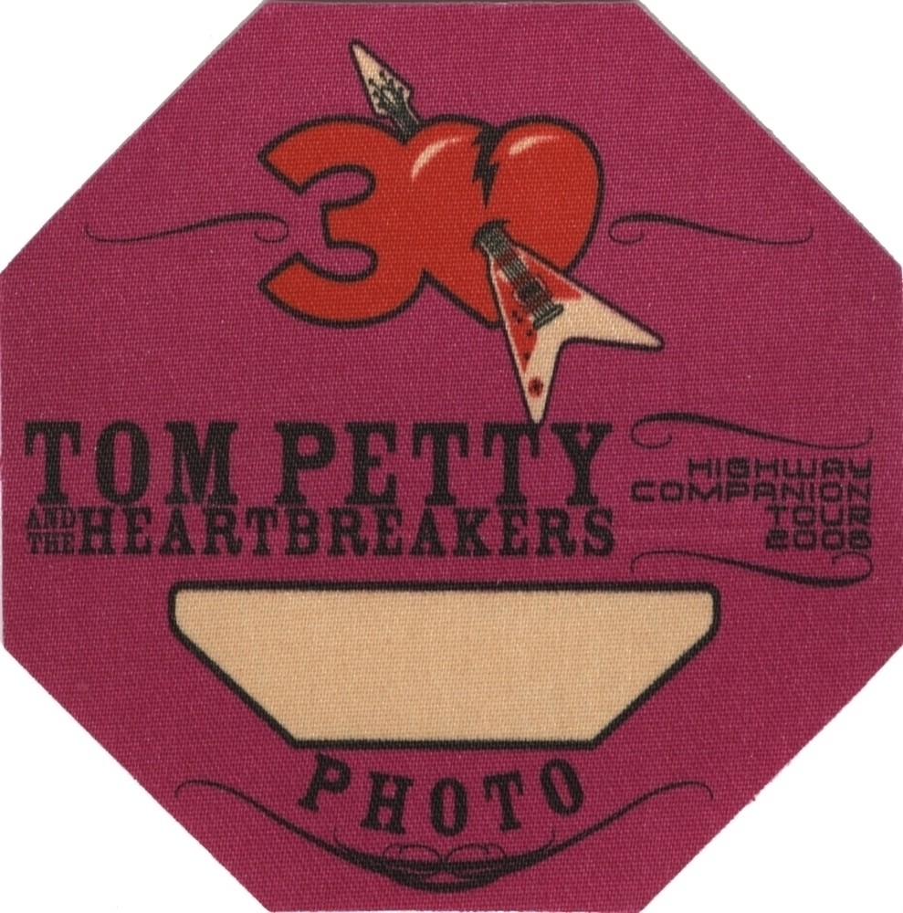 Tom Petty & the Heartbreakers 2006 Highway Companion tour Photo Backstage Pass