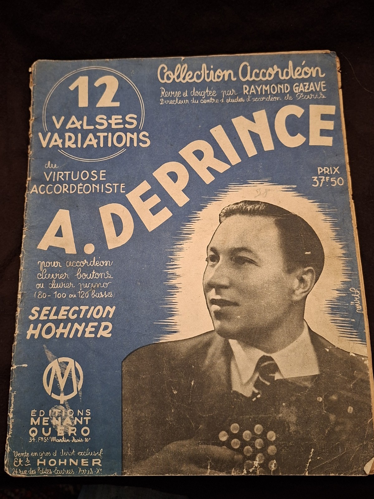 Partition 12 Waltzes Variations By Deprince Sheet Music
