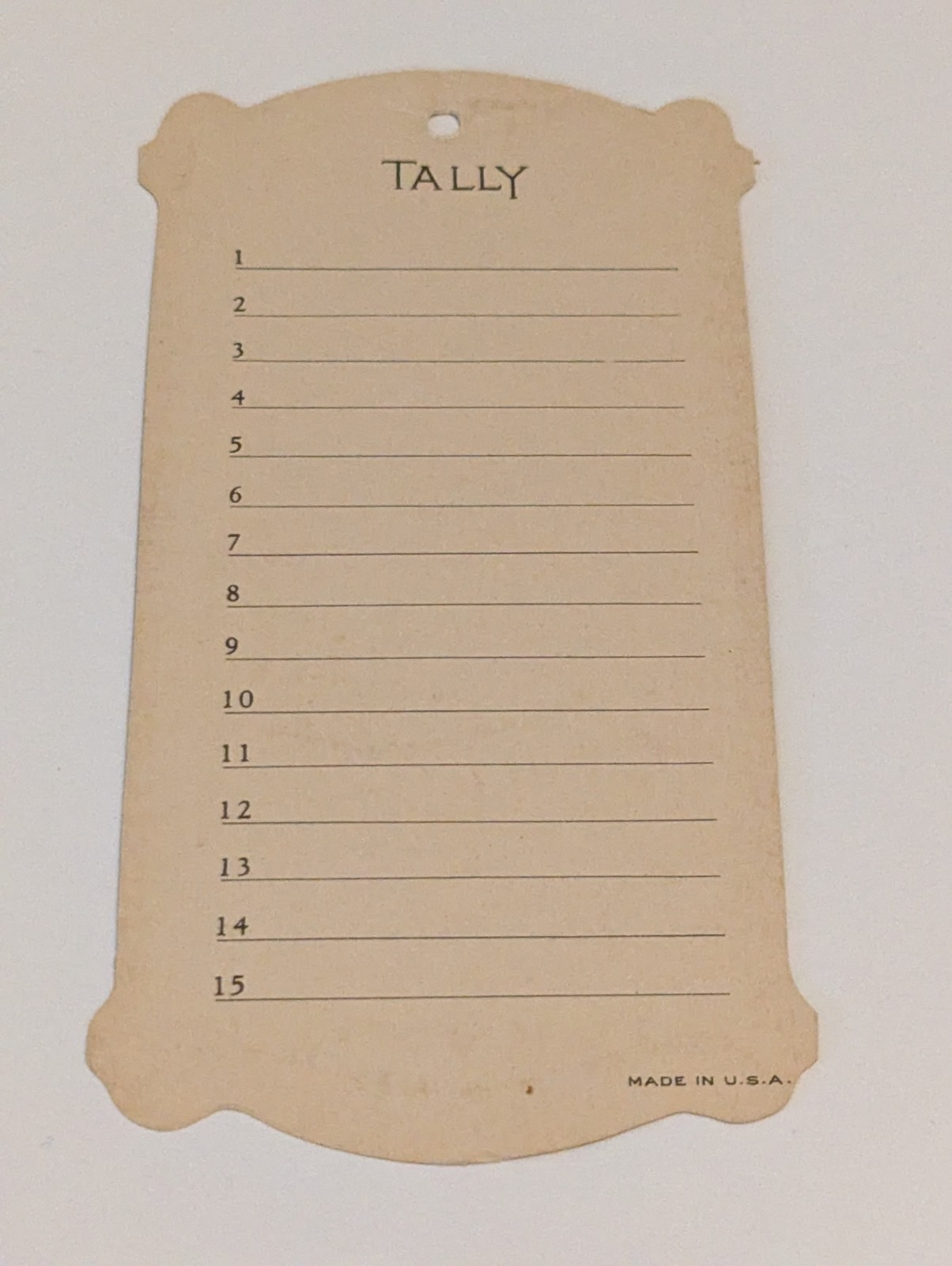 Vintage Bridge Score Tally Card Victorian Women Hat Dresses Antique