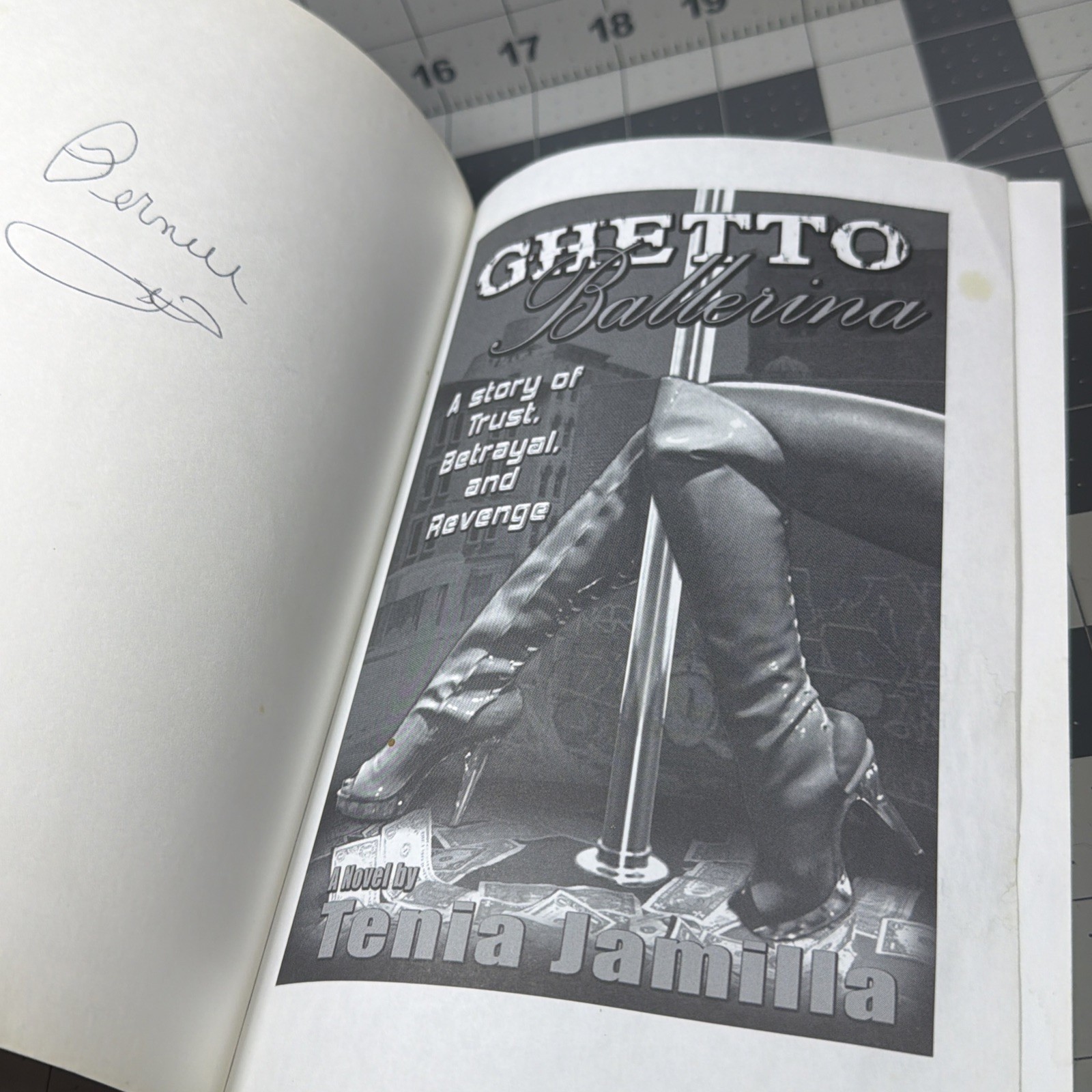 Ghetto Ballerina Soft Cover Book Tenia Jamilla