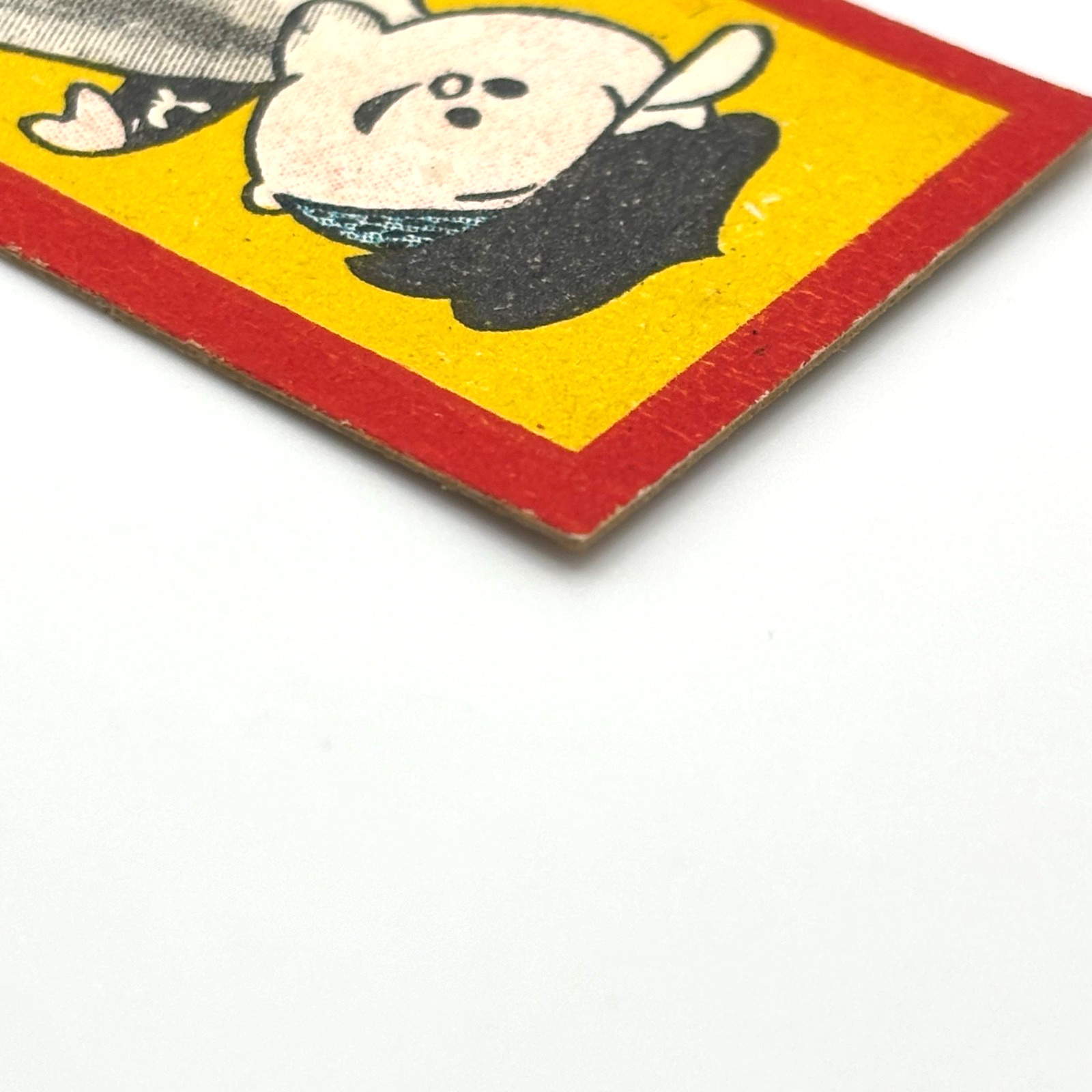 Vintage Japanese Menko Point Card Early Showa Era Original Illustration Paper