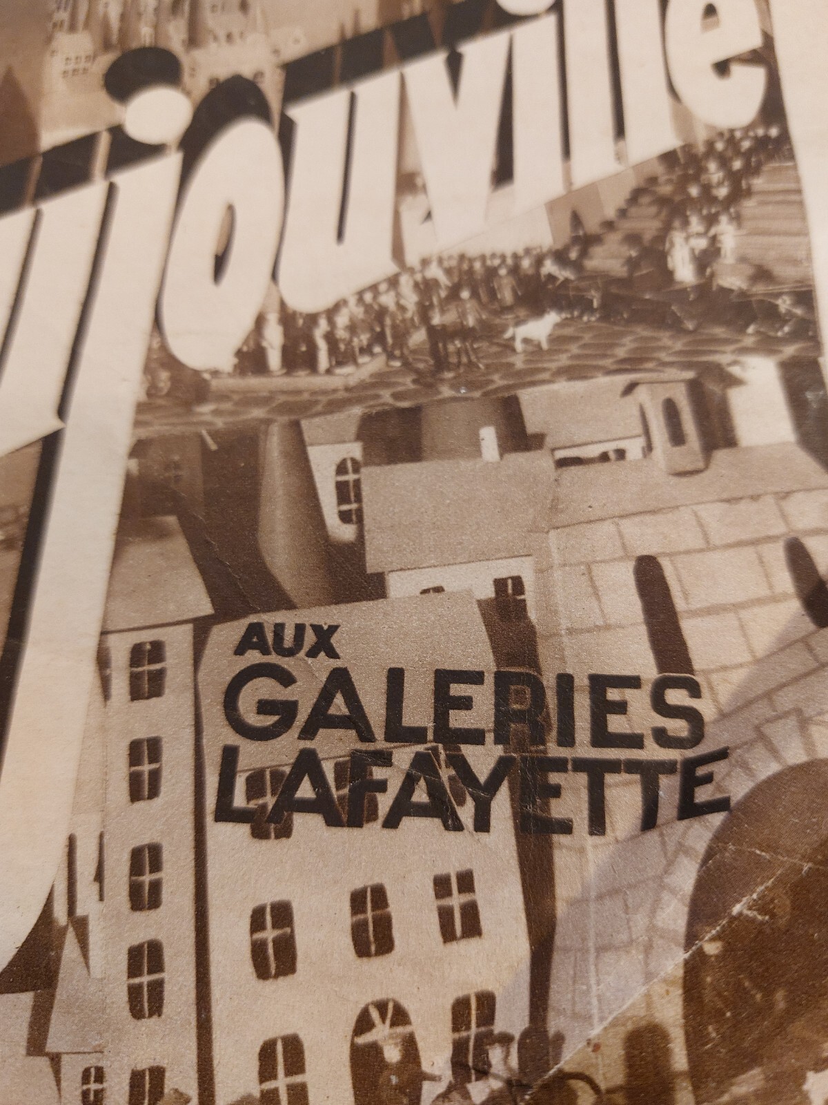 Joujouville Partition Galeries Lafayette 1930 Sheet Music