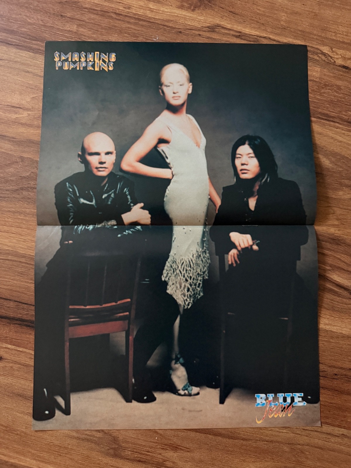 Smashing Pumpkins Rare Turkish Blue Jean Magazine Poster Alternative Rock 90s