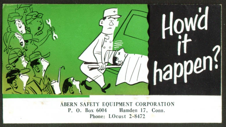 Abern Safety-Walk Non-Slip Surfacing folder 1950s