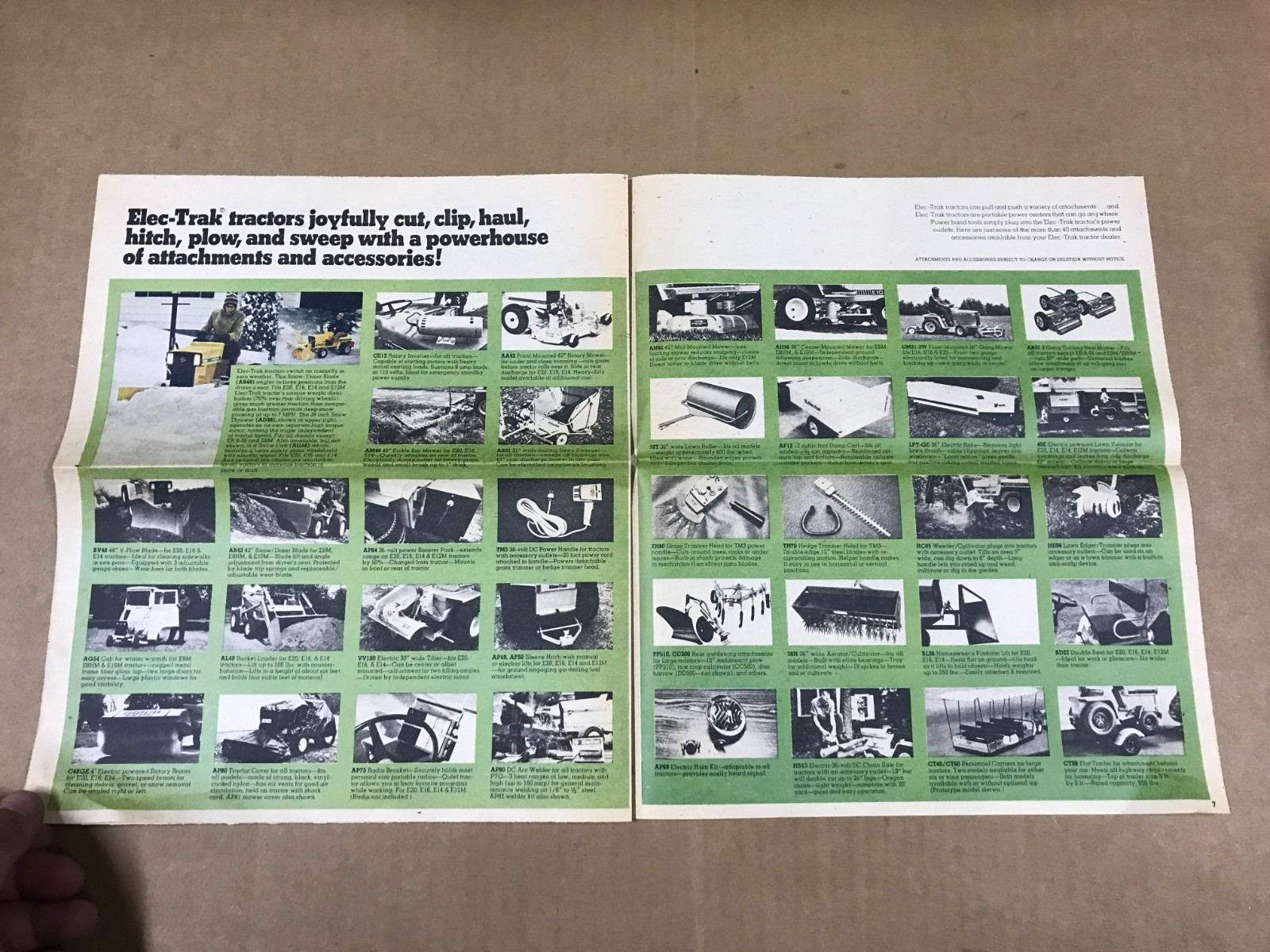 Vintage Peace & Quiet – General Electric Elec-Trak Mowers Dealer Sales Catalog