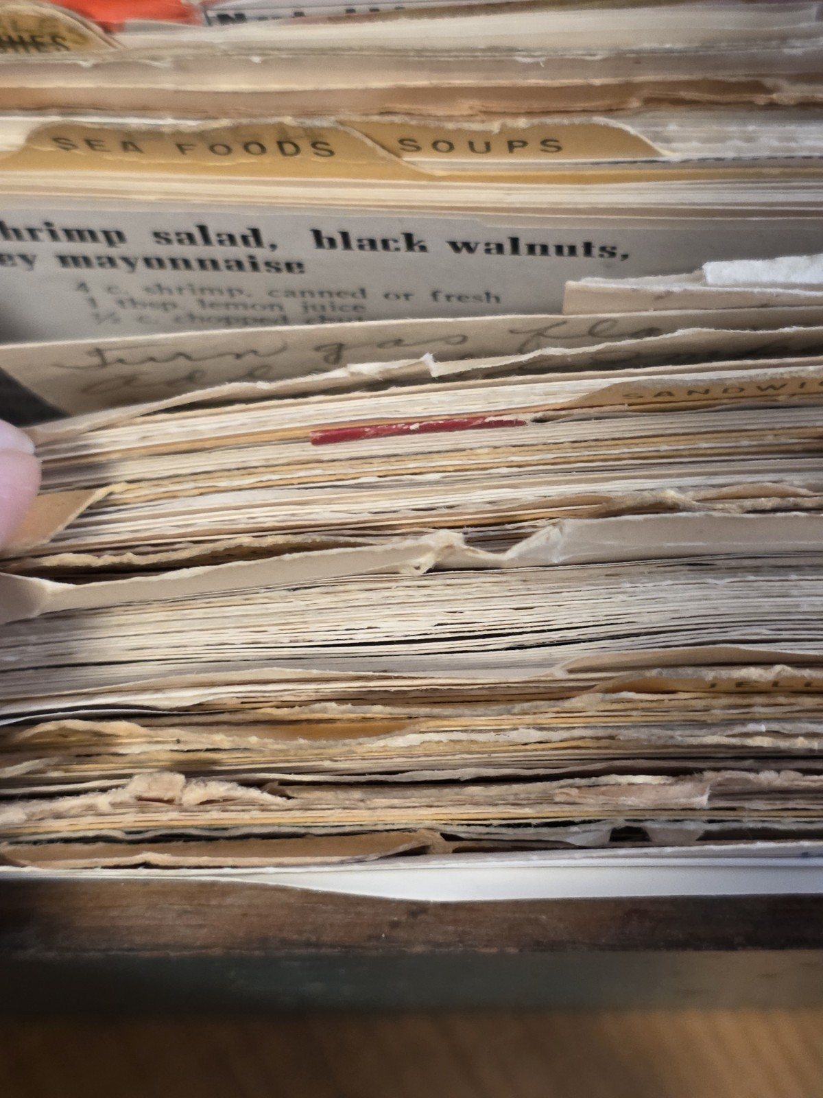 Great Collection RECIPES ca 1950s Some Typed Most from Equitable Gas some Handwr