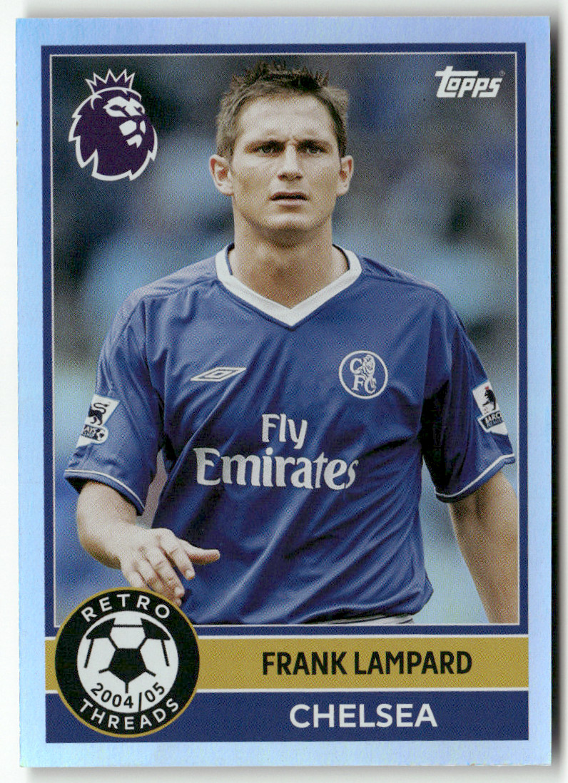 Topps Premier League 2025-26 Soccer No. 387 Frank Lampard Retro Threads