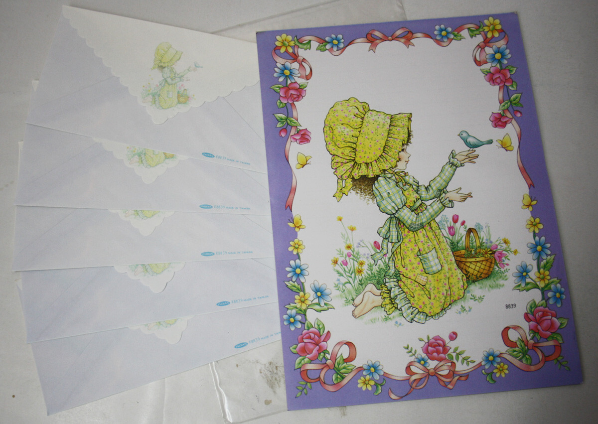 VINTAGE 80’S SARAH KAY AROMATIC PERFUMED ENVELOPES PAPER LETTER SET TAIWAN NEW C
