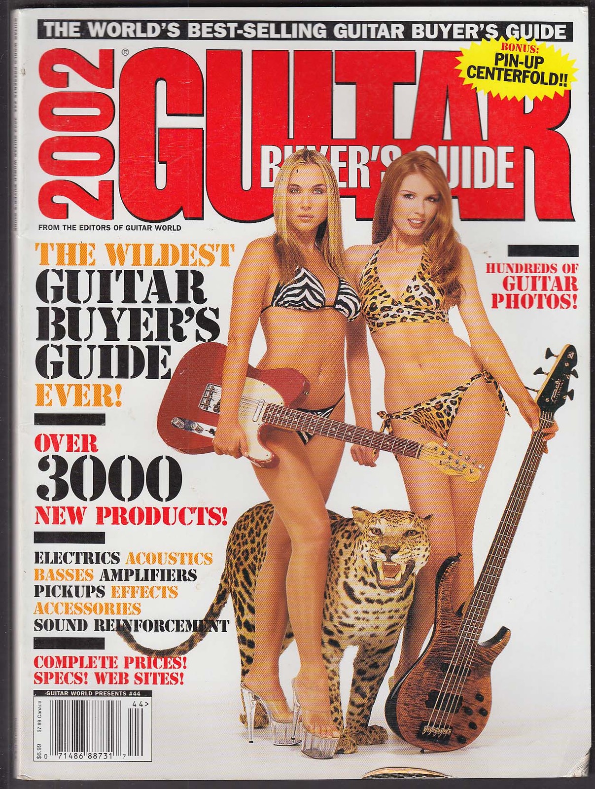 2002 GUITAR Buyer’s Guide: Electrics Acoustics Basses Amps ++
