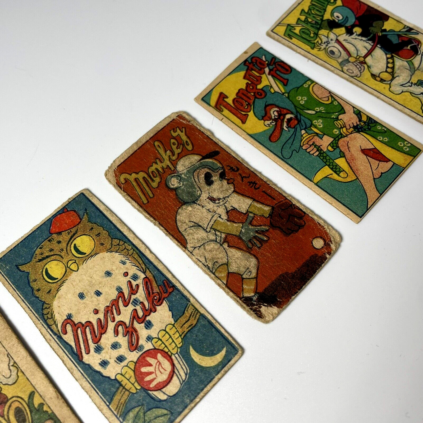 Fairy Tale vintage rare card menko 1940’s japanese 5 Set