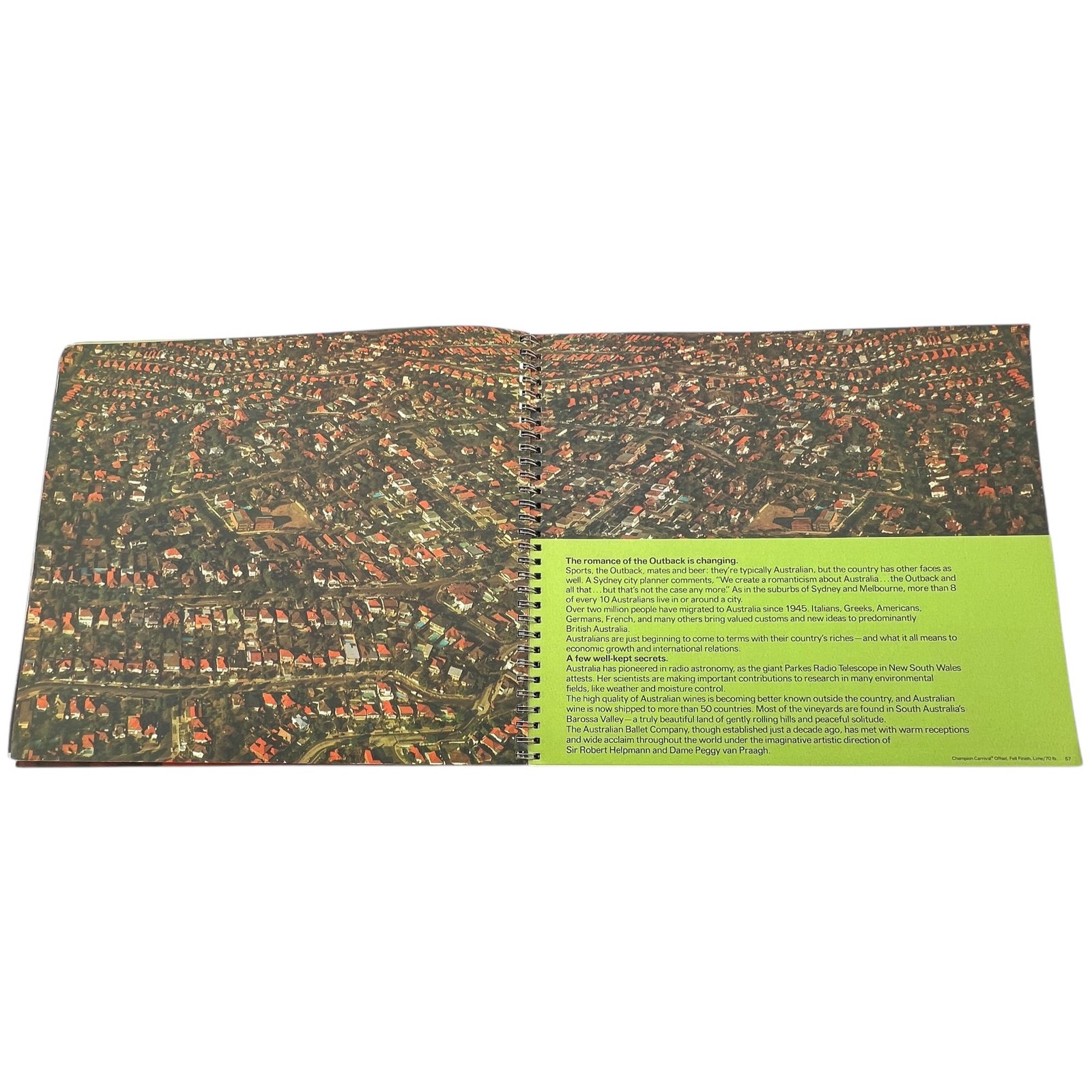 Graphic Design and Sample Papers 1973 Australia Champion Papers Imagination XVII